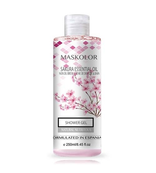 Maskolor Sakura Essential Oil Shower Gel 250ml